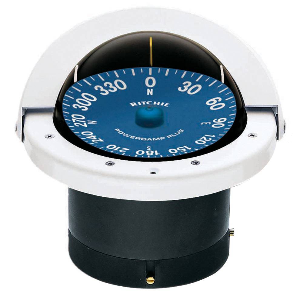 Ritchie SS-2000W SuperSport Compass - Flush Mount - White [SS-2000W] - Twin Screws Marine Service