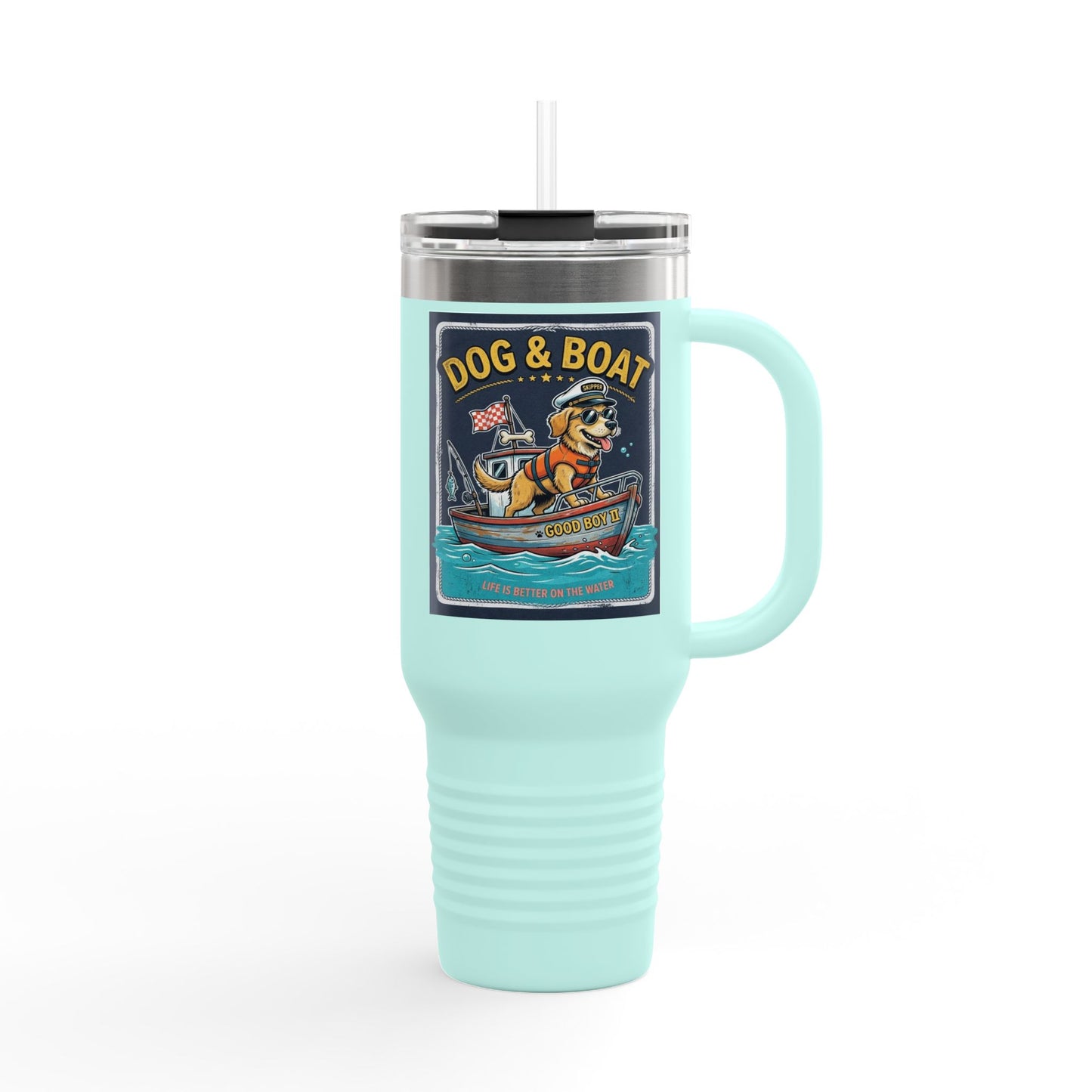 Insulated Travel Mug, 40oz