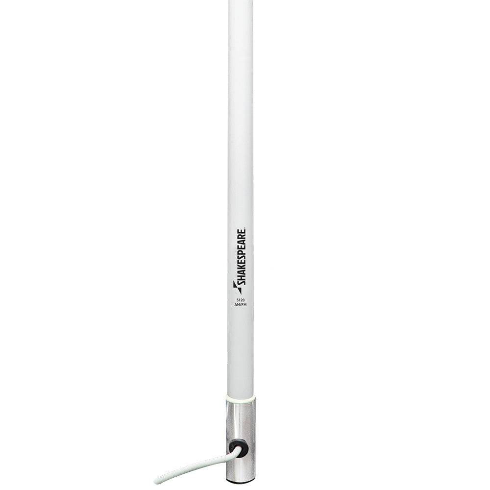 Shakespeare 5120 8' AM / FM Antenna [5120] - Twin Screws Marine Service