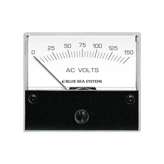 Blue Sea 9353 AC Analog Voltmeter 0-150V AC [9353] - Twin Screws Marine Service