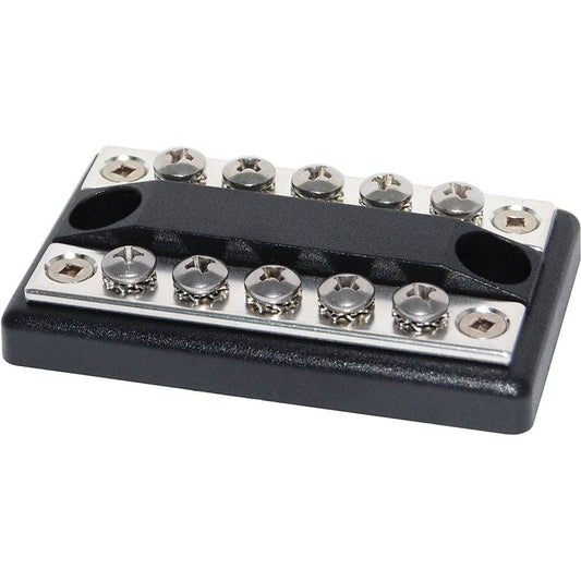 Blue Sea 2701 DualBus 100 Ampere Common BusBars 5 x 8-32 Screw Terminal [2701] - Twin Screws Marine Service