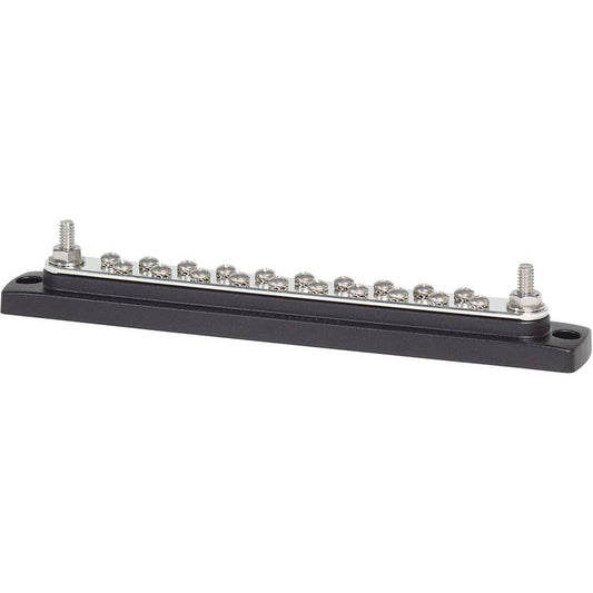 Blue Sea 2302 150AMP Common BusBar 20 x 8-32 Screw Terminal [2302] - Twin Screws Marine Service