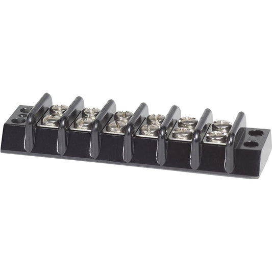 Blue Sea 2506 Terminal Block 30AMP - 6 Circuit [2506] - Twin Screws Marine Service