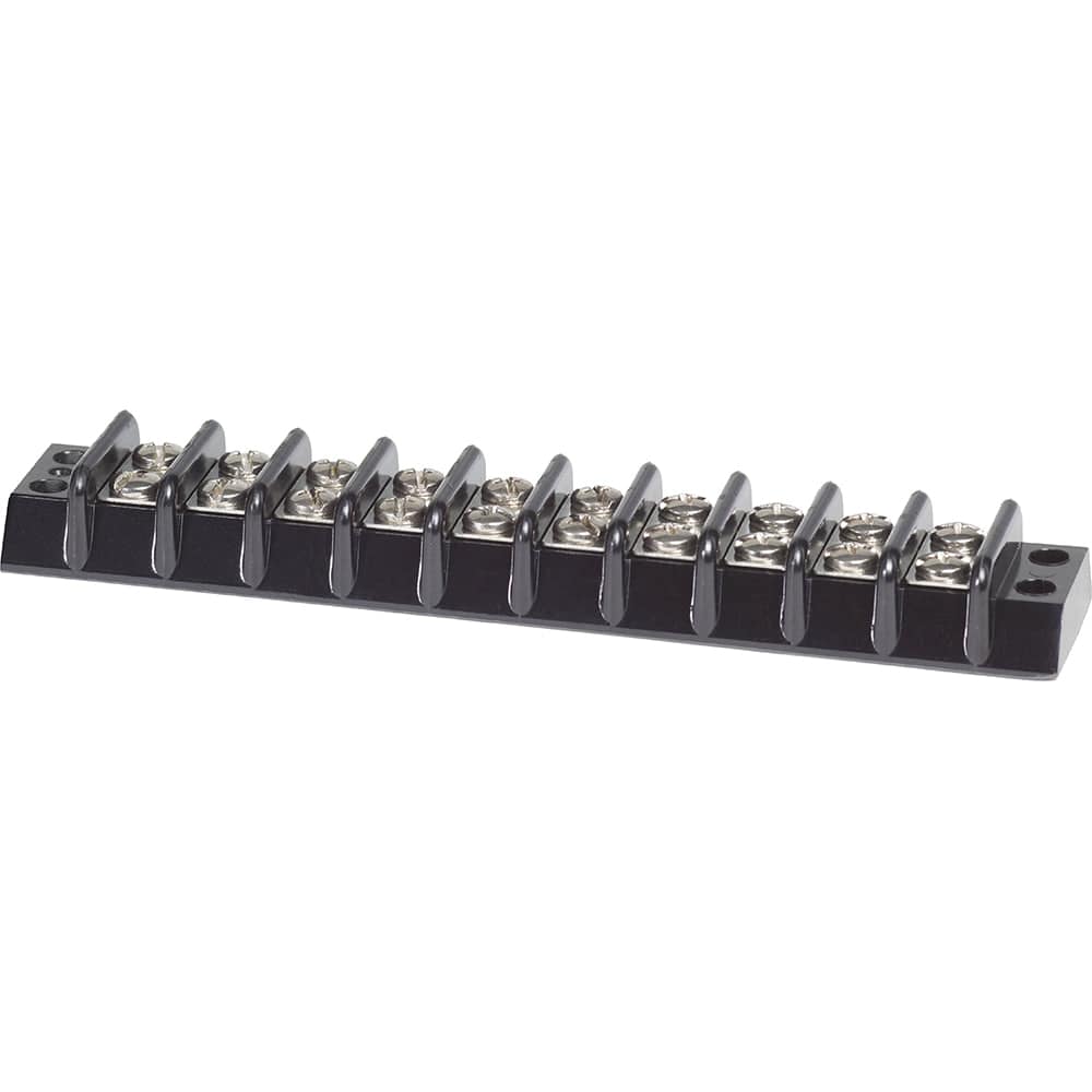 Blue Sea 2510 Terminal Block 30AMP - 10 Circuit [2510] - Twin Screws Marine Service