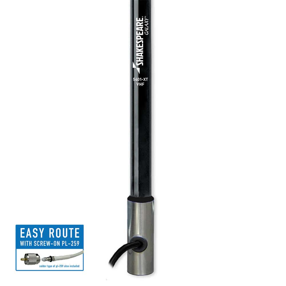 Shakespeare 5401-XT Galaxy 4' Antenna - 3dB Gain [5401-XT] - Twin Screws Marine Service