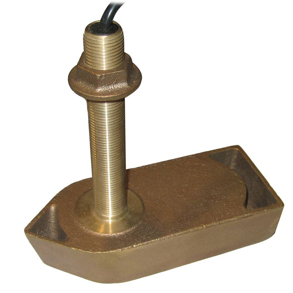 SI-TEX 307-50-200T 8 Pin Bronze Thru-Hull Transducer f/CVS-832 [307/50/200T 8P] - Twin Screws Marine Service