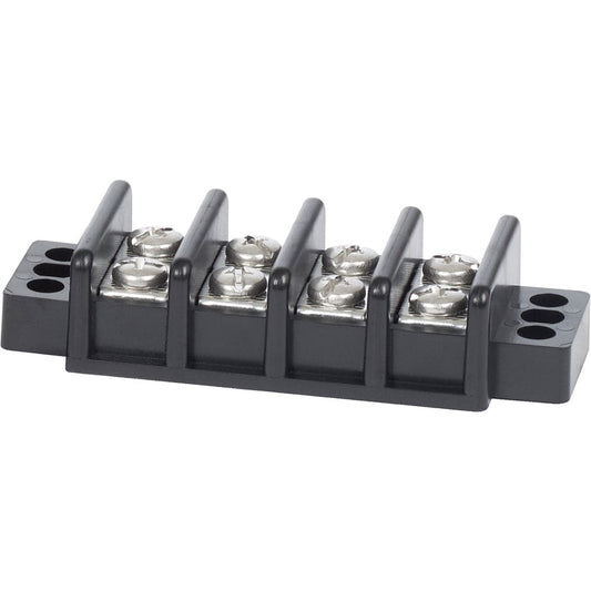 Blue Sea 2504 Terminal Block 30AMP - 4 Circuit [2504] - Twin Screws Marine Service