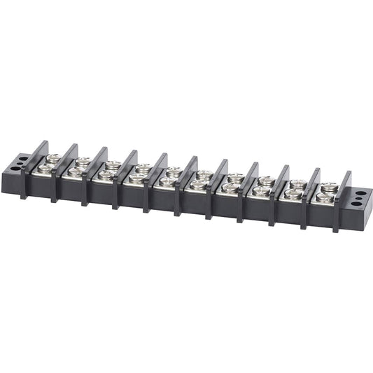 Blue Sea 2610 Terminal Block 65AMP - 10 Circuit [2610] - Twin Screws Marine Service