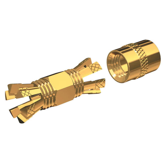 Shakespeare PL-258-CP-G Gold Splice Connector For RG-8X or RG-58/AU Coax. [PL-258-CP-G] - Twin Screws Marine Service