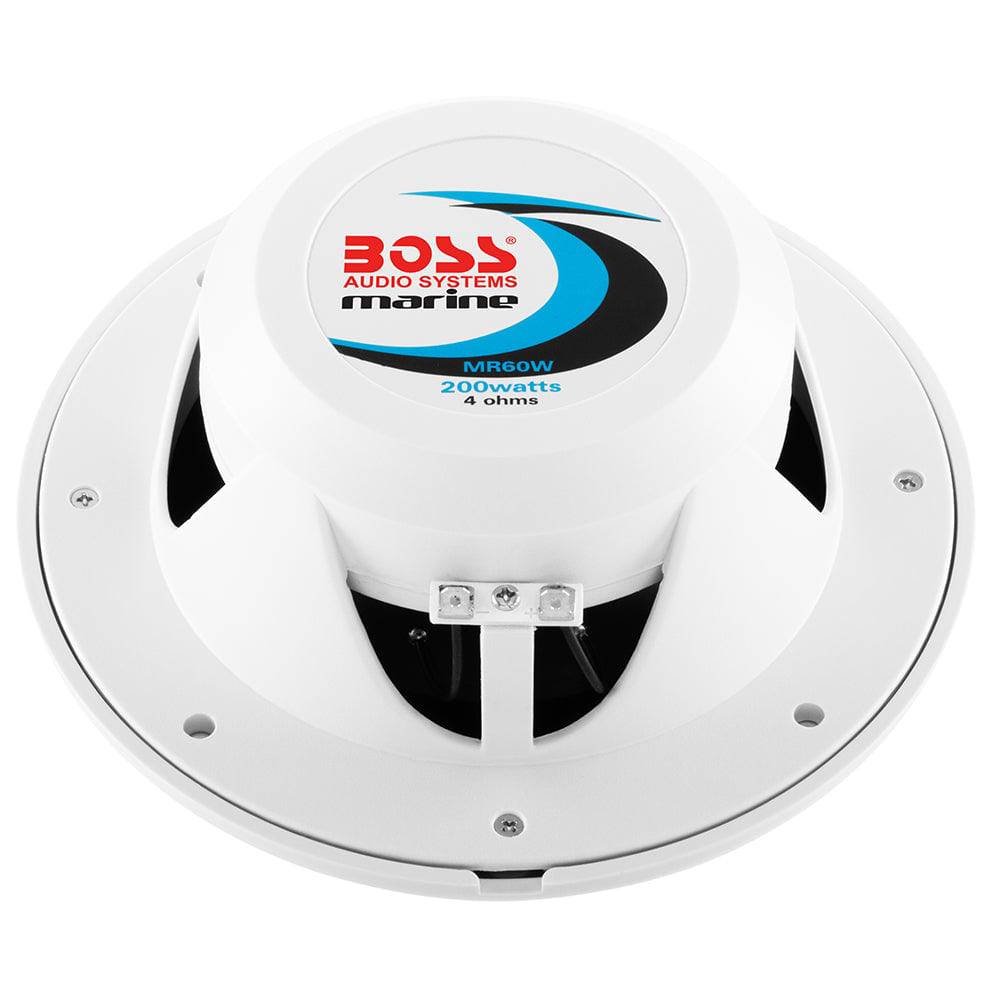 Boss Audio 6.5" MR60W Speakers - White - 200W [MR60W] - Twin Screws Marine Service