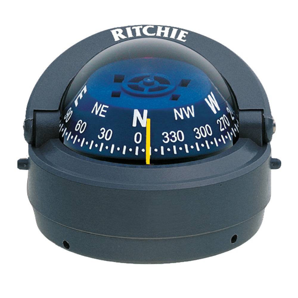 Ritchie S-53G Explorer Compass - Surface Mount - Gray [S-53G] - Twin Screws Marine Service