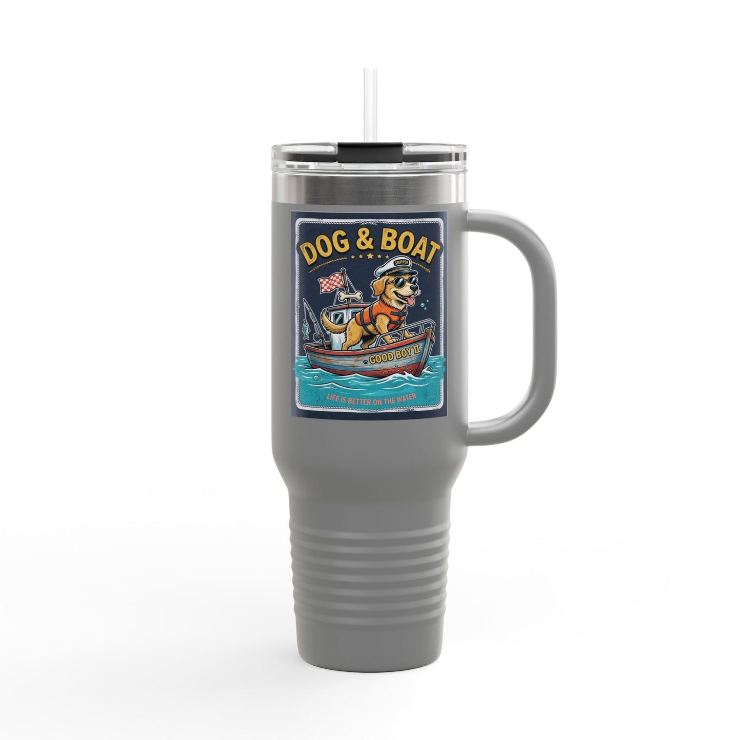 Insulated Travel Mug, 40oz