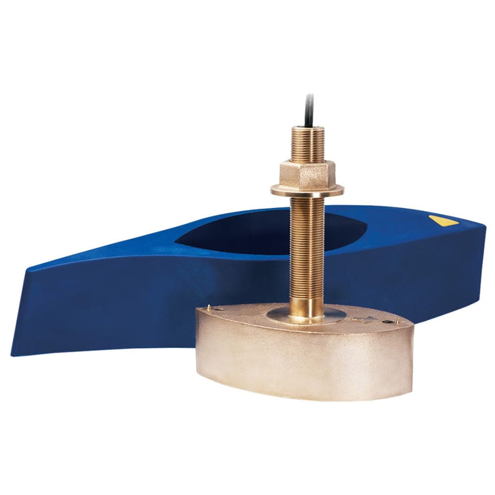 Furuno 526T-HDD Bronze Broadband Thru-Hull Transducer w/Temp, Built-In Diplexer & Hi-Speed Fairing Block 1kW (10-Pin) [526TID-HDD] - Twin Screws Marine Service