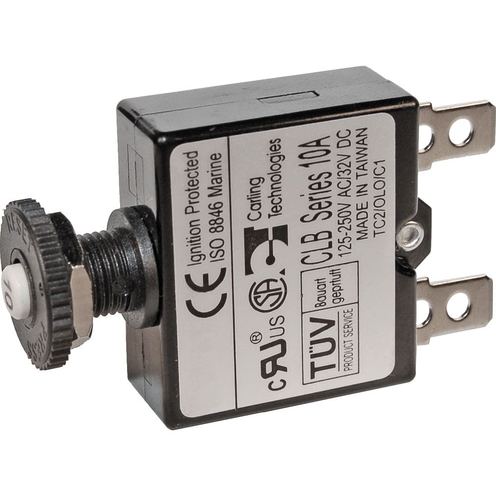 Blue Sea 7052 5A Push Button Thermal with Quick Connect Terminals [7052] - Twin Screws Marine Service