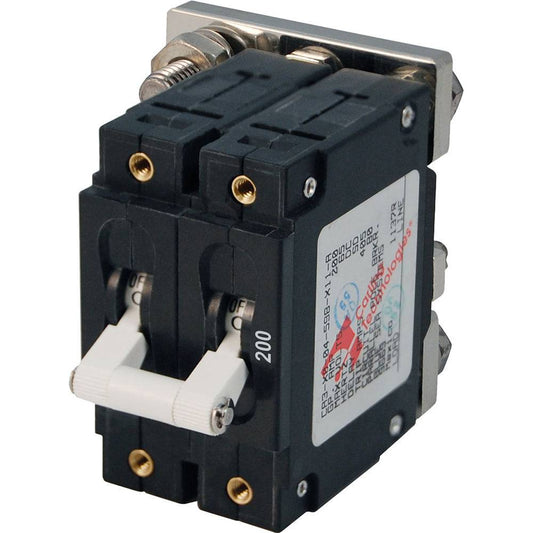 Blue Sea 7269 200A Double Pole Circuit Breaker [7269] - Twin Screws Marine Service