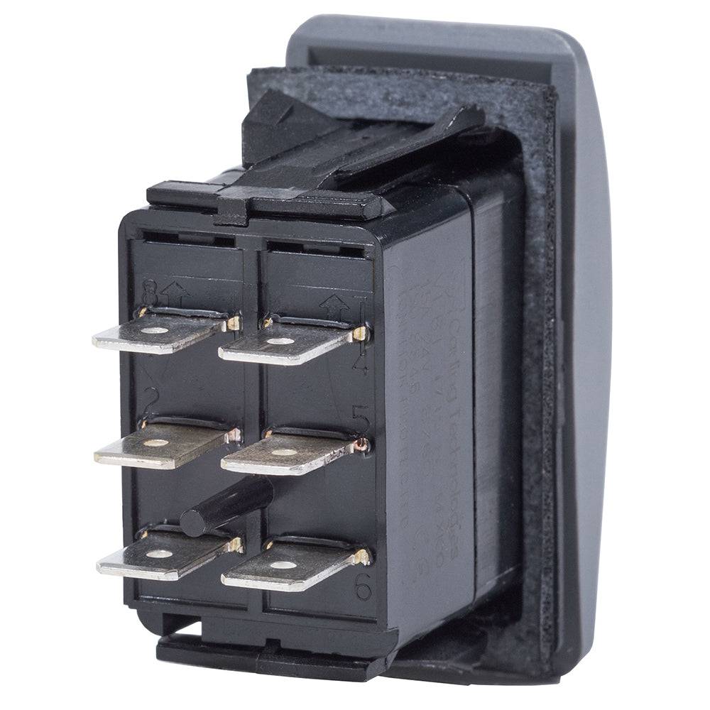 Blue Sea 8222 Water Resistant Contura III Switch - Gray [8222] - Twin Screws Marine Service