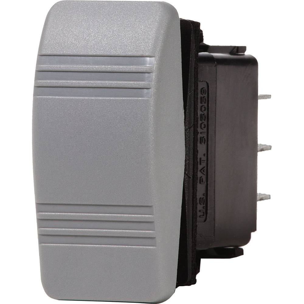 Blue Sea 8222 Water Resistant Contura III Switch - Gray [8222] - Twin Screws Marine Service