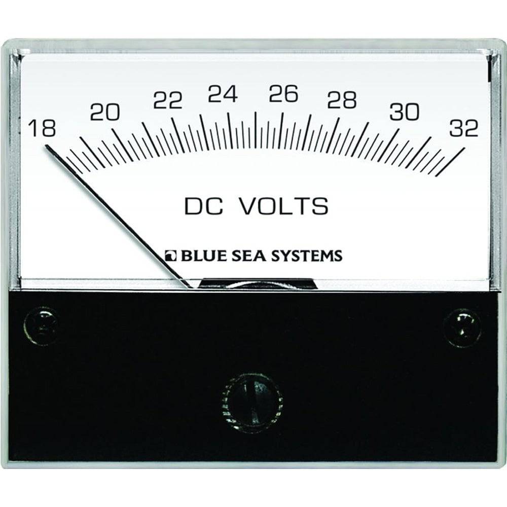 Blue Sea 8240 DC Analog Voltmeter - 2-3/4" Face, 18-32 Volts DC [8240] - Twin Screws Marine Service