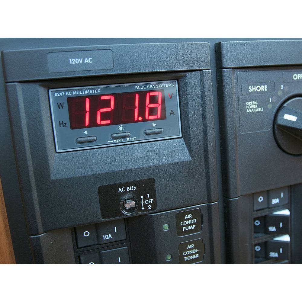 Blue Sea 8247 AC Digital Multimeter with Alarm [8247] - Twin Screws Marine Service