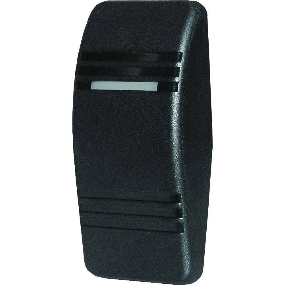 Blue Sea 8294 Contura Switch Actuator - Black - Single Lens [8294] - Twin Screws Marine Service