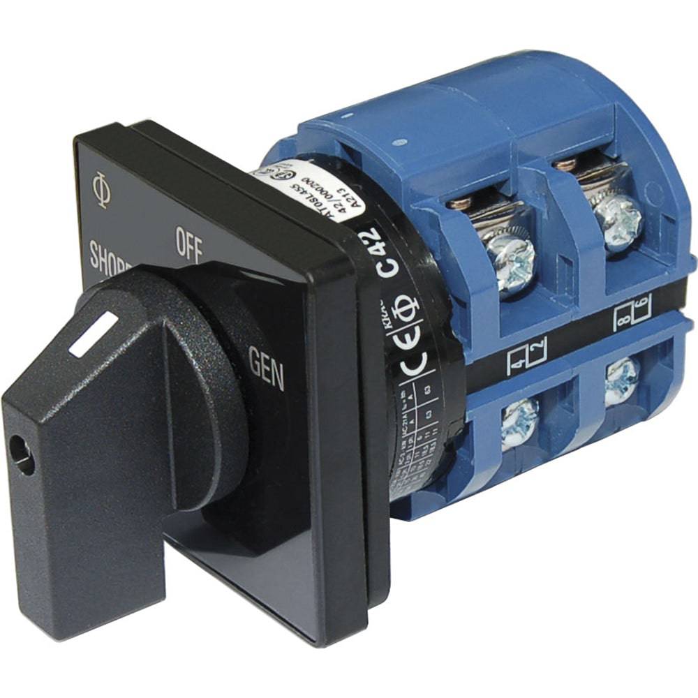 Blue Sea 9011 Switch, AV 120VAC 65A OFF +2 Positions [9011] - Twin Screws Marine Service