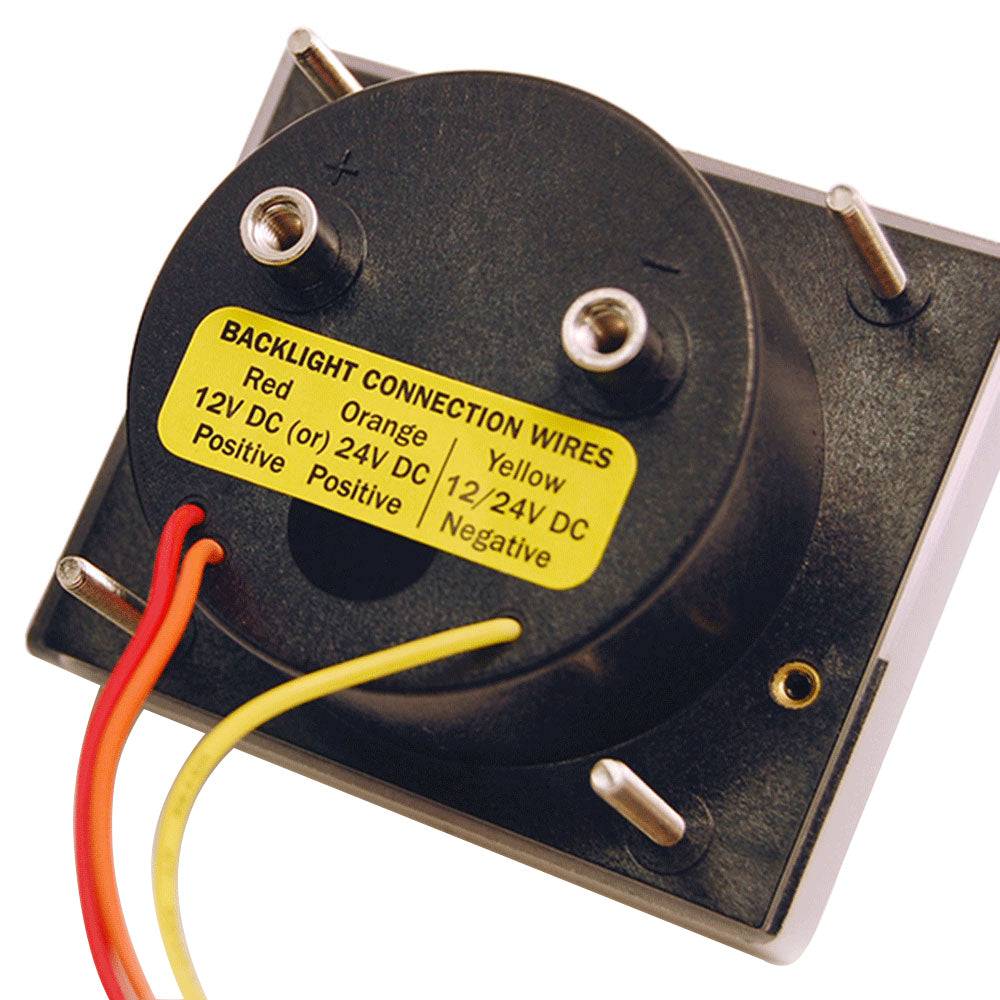 Blue Sea 9630 AC Analog Ammeter  0-50 Amperes AC [9630] - Twin Screws Marine Service