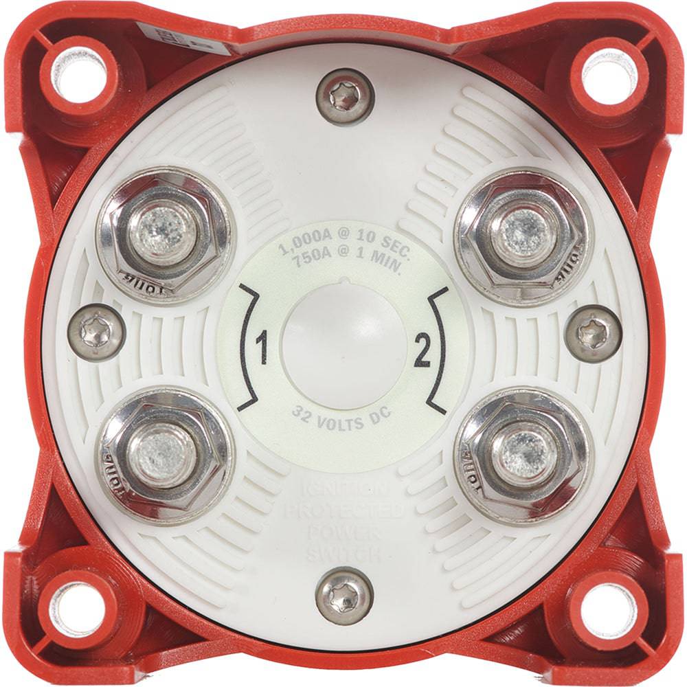 Blue Sea 5511E e-Series Dual Circuit Plus Battery Switch [5511E] - Twin Screws Marine Service