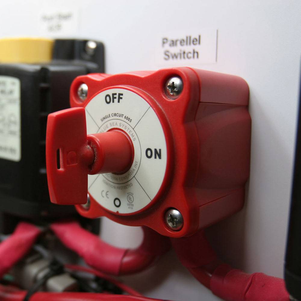 Blue Sea 6005 m-Series (Mini) Battery Switch Single Circuit ON/OFF [6005] - Twin Screws Marine Service