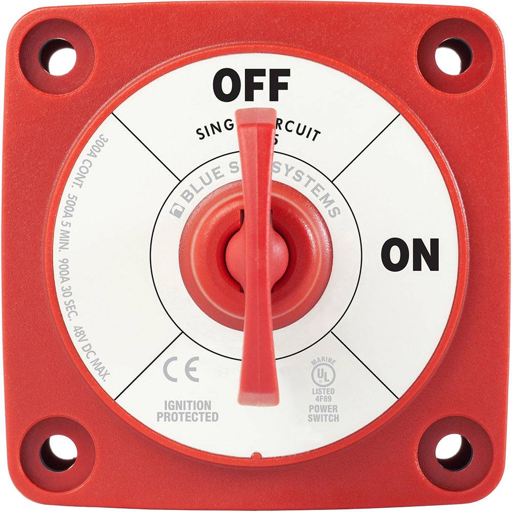 Blue Sea 6005 m-Series (Mini) Battery Switch Single Circuit ON/OFF [6005] - Twin Screws Marine Service