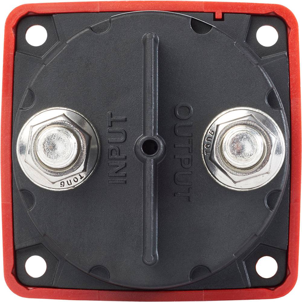 Blue Sea 6006 m-Series (Mini) Battery Switch Single Circuit ON/OFF Red [6006] - Twin Screws Marine Service