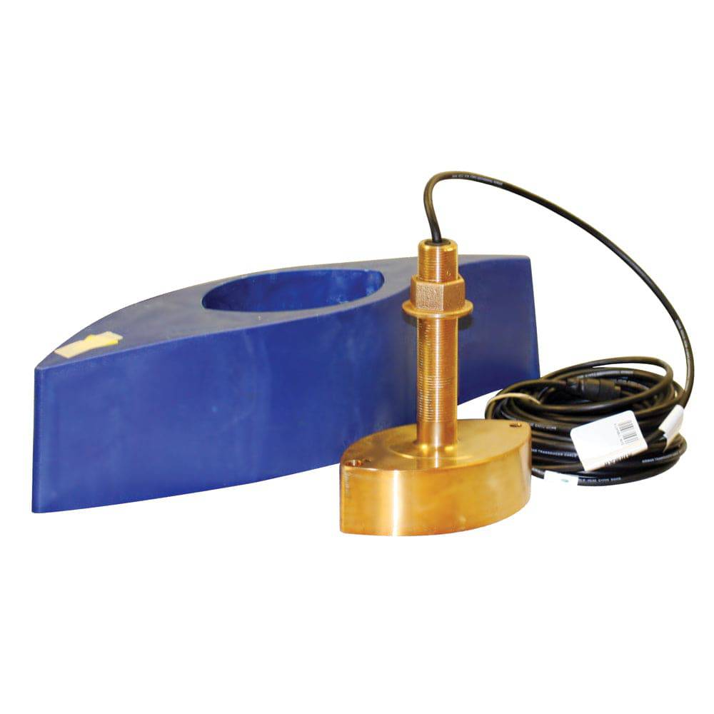 Furuno 1kW Bronze Thru-Hull w/Temp & High Speed Fairing Block [525TID-BHD] - Twin Screws Marine Service