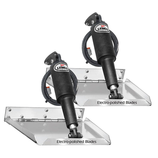 Lenco 12" x 12" Standard Performance Trim Tab Kit w/o       Switch Kit 12V [15037-101] - Twin Screws Marine Service