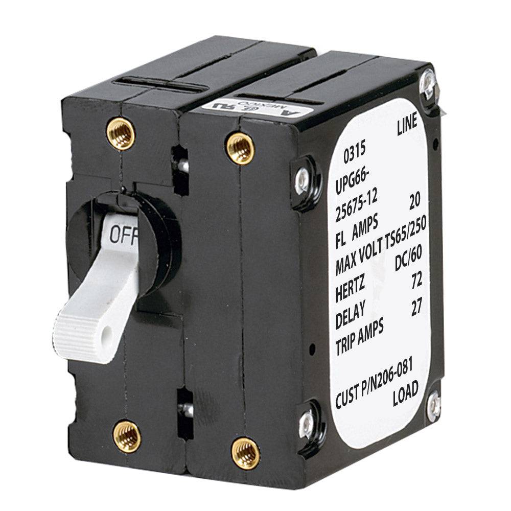 Paneltronics 'A' Frame Magnetic Circuit Breaker - 5 Amps - Double Pole [206-078S] - Twin Screws Marine Service