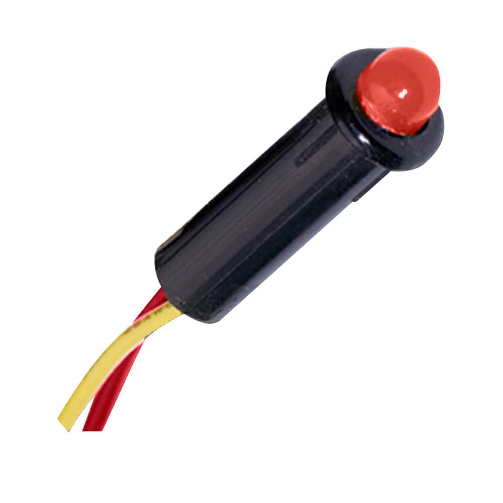 Paneltronics 532" LED Indicator Light - 12-14VDC - Red [001-156] - Twin Screws Marine Service