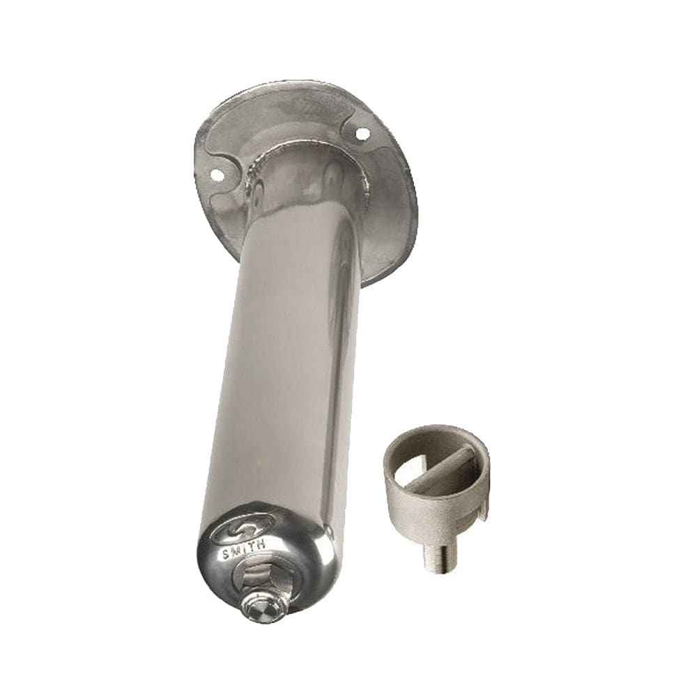 C.E. Smith Stainless Steel Flush Mount Rod Holder - 0 Degree [53680SA] - Twin Screws Marine Service