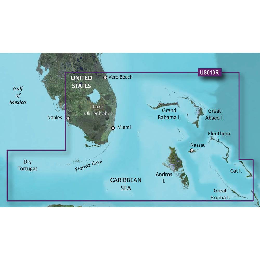Garmin BlueChart g3 Vision HD - VUS010R - Southeast Florida - microSD/SD [010-C0711-00] - Twin Screws Marine Service