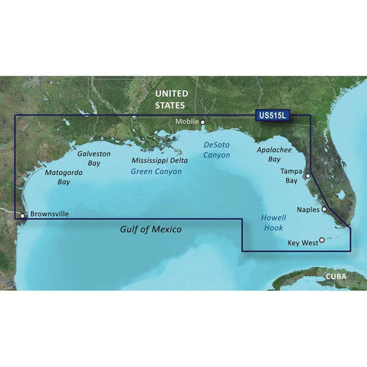 Garmin BlueChart g3 Vision HD - VUS515L - Brownsville - Key Largo - microSD/SD [010-C0744-00] - Twin Screws Marine Service