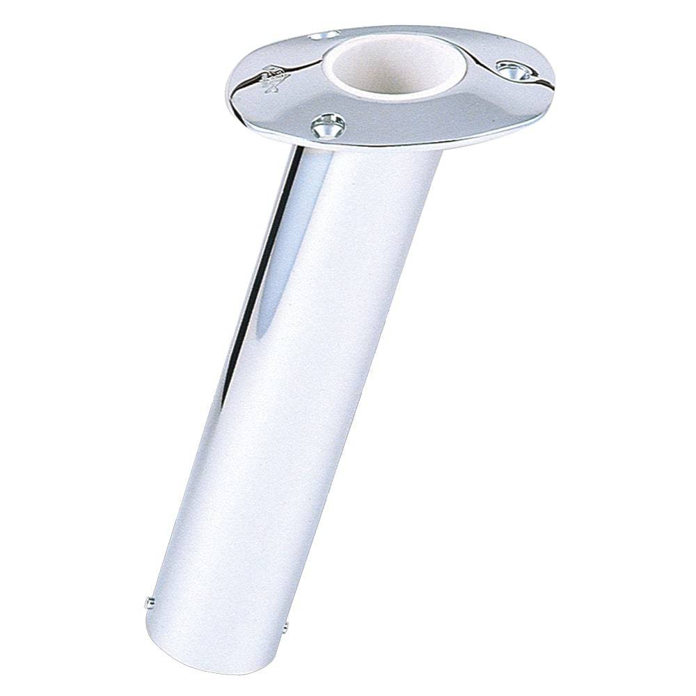 Lee's 15 Degree Stainless Steel Flush Mount Rod Holder - 2" O.D. [RH529HS] - Twin Screws Marine Service
