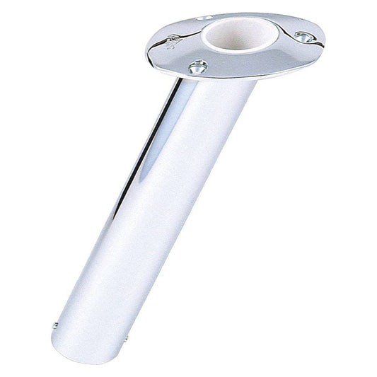 Lee's 30 Degree Stainless Steel Flush Mount Rod Holder - 2.25" O.D. [RH530SS] - Twin Screws Marine Service