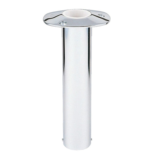 Lee's 0 Degree Stainless Steel Flush Mount Rod Holder - 2.25" O.D. [RH532VS] - Twin Screws Marine Service