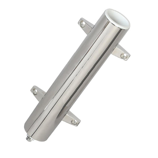 Lee's Stainless Steel Heavy Duty Bulkhead Mount w/ Swivel Base - Extra Long 2.25" OD X 14.5" Tube [RH570XL] - Twin Screws Marine Service