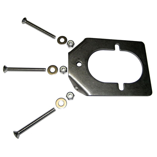 Lee's Stainless Steel Backing Plate f/Medium Rod Holders [RH5931] - Twin Screws Marine Service