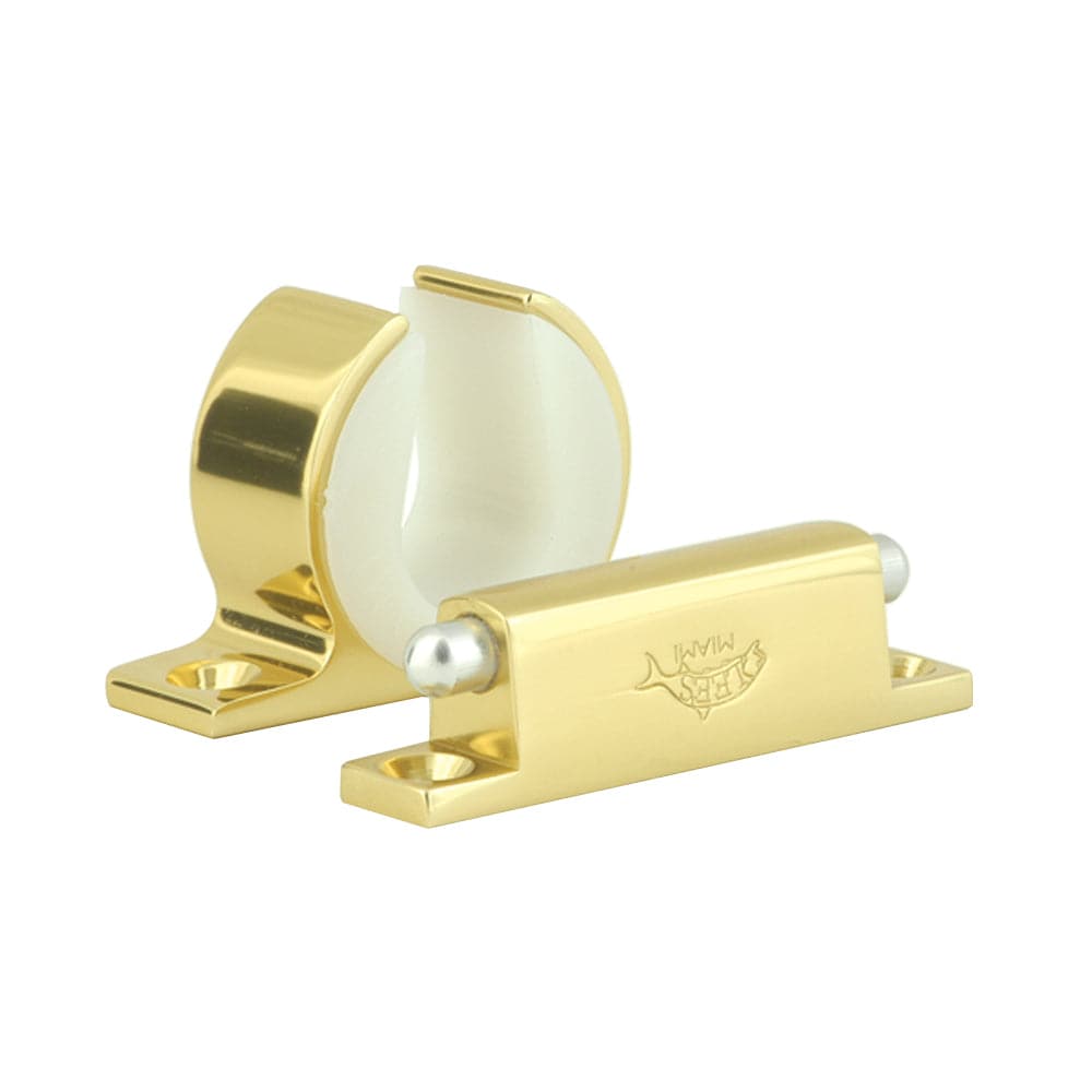 Lee's Rod and Reel Hanger Set - Shimano Tiagra 80W - Bright Gold [MC0075-3081] - Twin Screws Marine Service