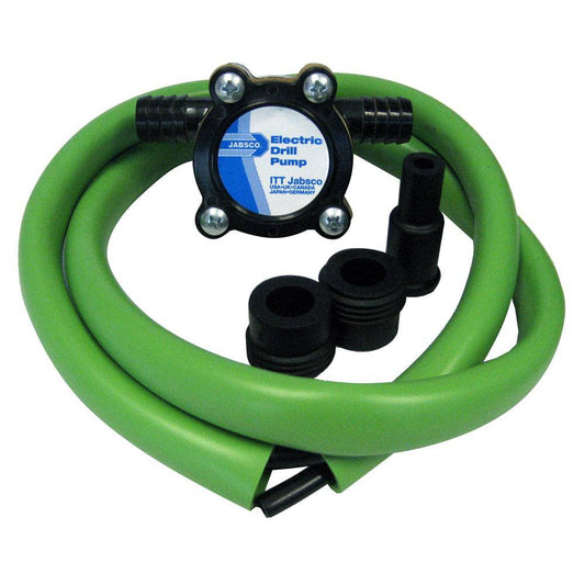 Jabsco Drill Pump Kit w/Hose [17215-0000] - Twin Screws Marine Service