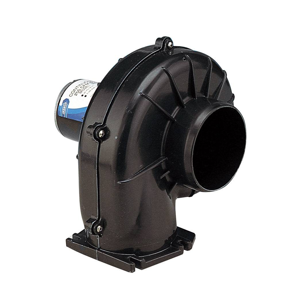 Jabsco 4" 250 CFM Flangemount Heavy Duty Blower - 12V [35760-0092] - Twin Screws Marine Service