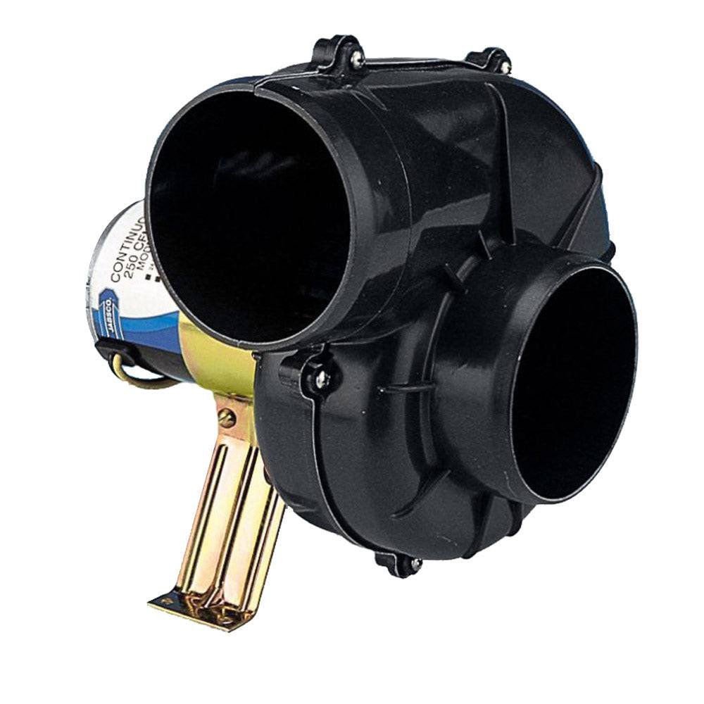 Jabsco 4" 250 CFM Flexmount Heavy Duty Blower - 12V [35770-0092] - Twin Screws Marine Service