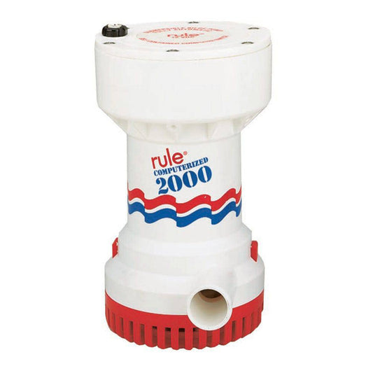 Rule 2000 G.P.H. Automatic Bilge Pump [53S] - Twin Screws Marine Service