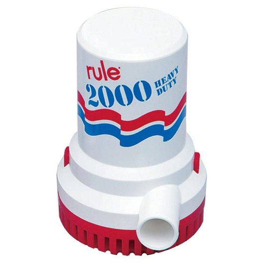 Rule 2000 G.P.H. Bilge Pump [10] - Twin Screws Marine Service