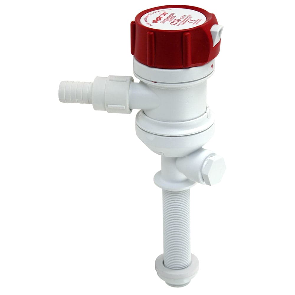 Rule "STC" Series Tournament Series 1100 G.P.H. Livewell Pump [405STC] - Twin Screws Marine Service