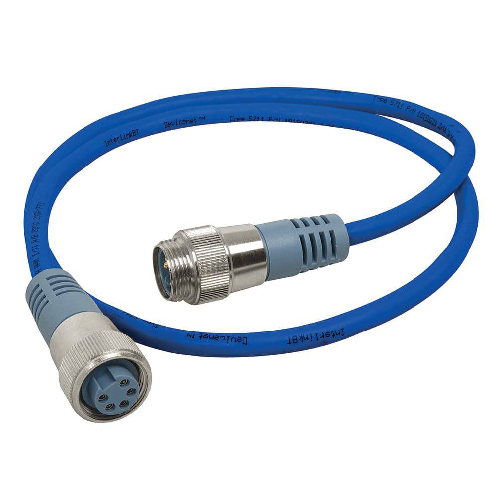 Maretron Mini Double Ended Cordset - Male to Female - 0.5M - Blue [NM-NB1-NF-00.5] - Twin Screws Marine Service